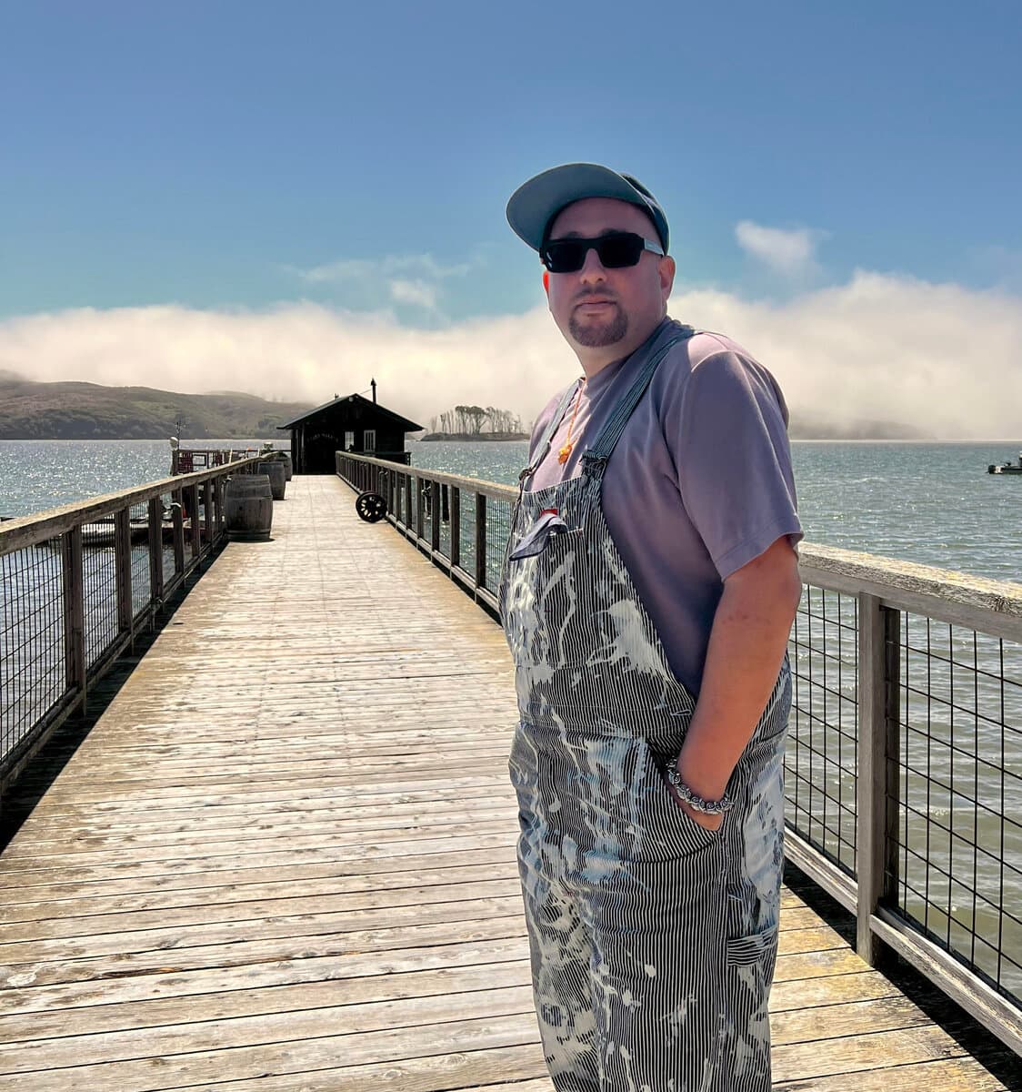 Papa Lu dock portrait